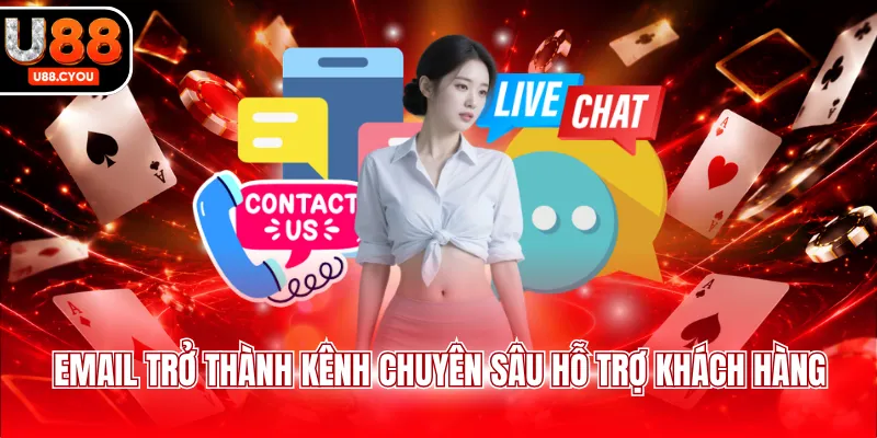 Email trở thành kênh chuyên sâu hỗ trợ khách hàng
